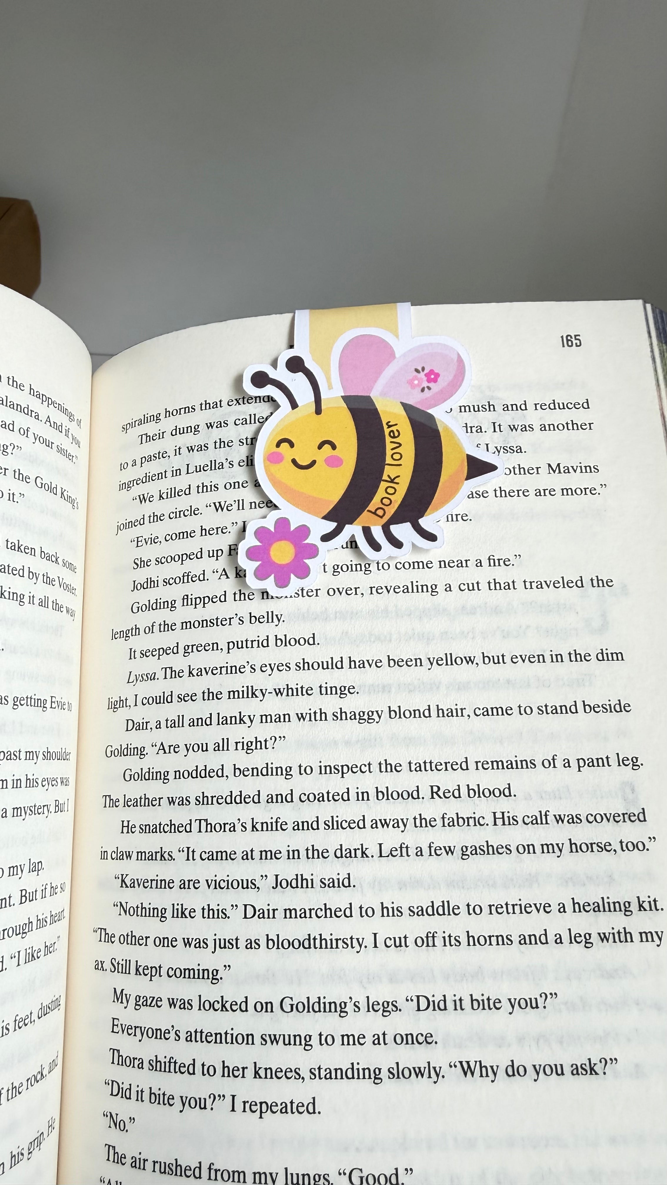 Book Lover Magnetic Bookmark
