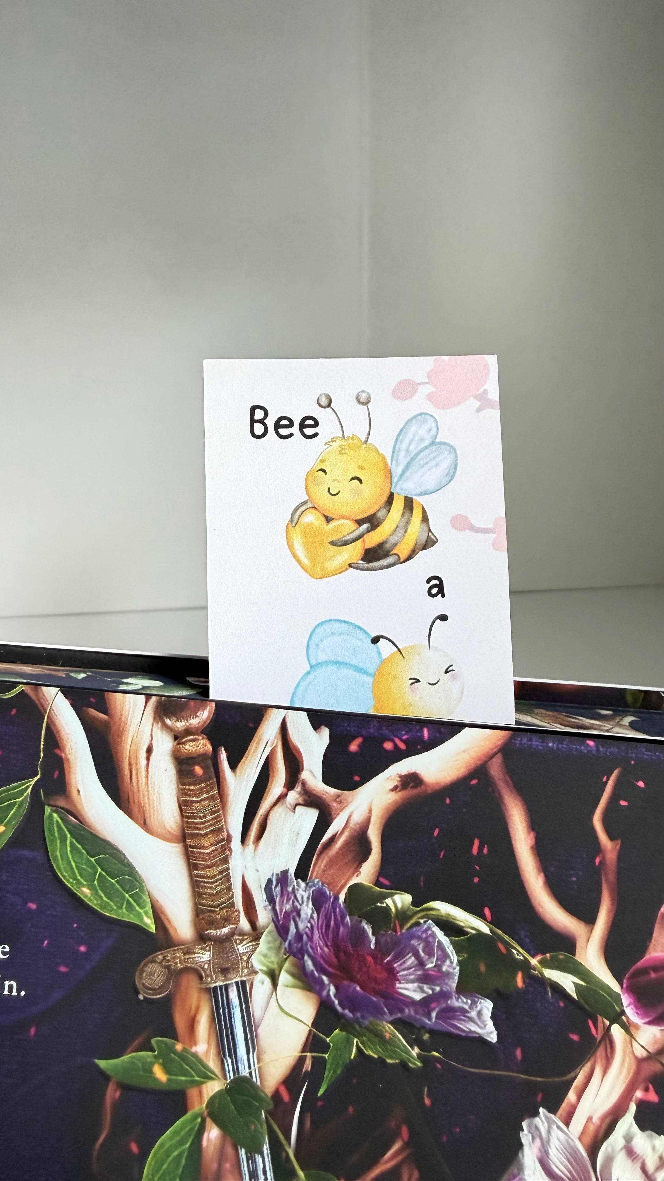 Spring Bee A Book Lover Bookmark