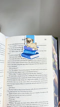 Frenchy on my Book Magnetic Bookmark