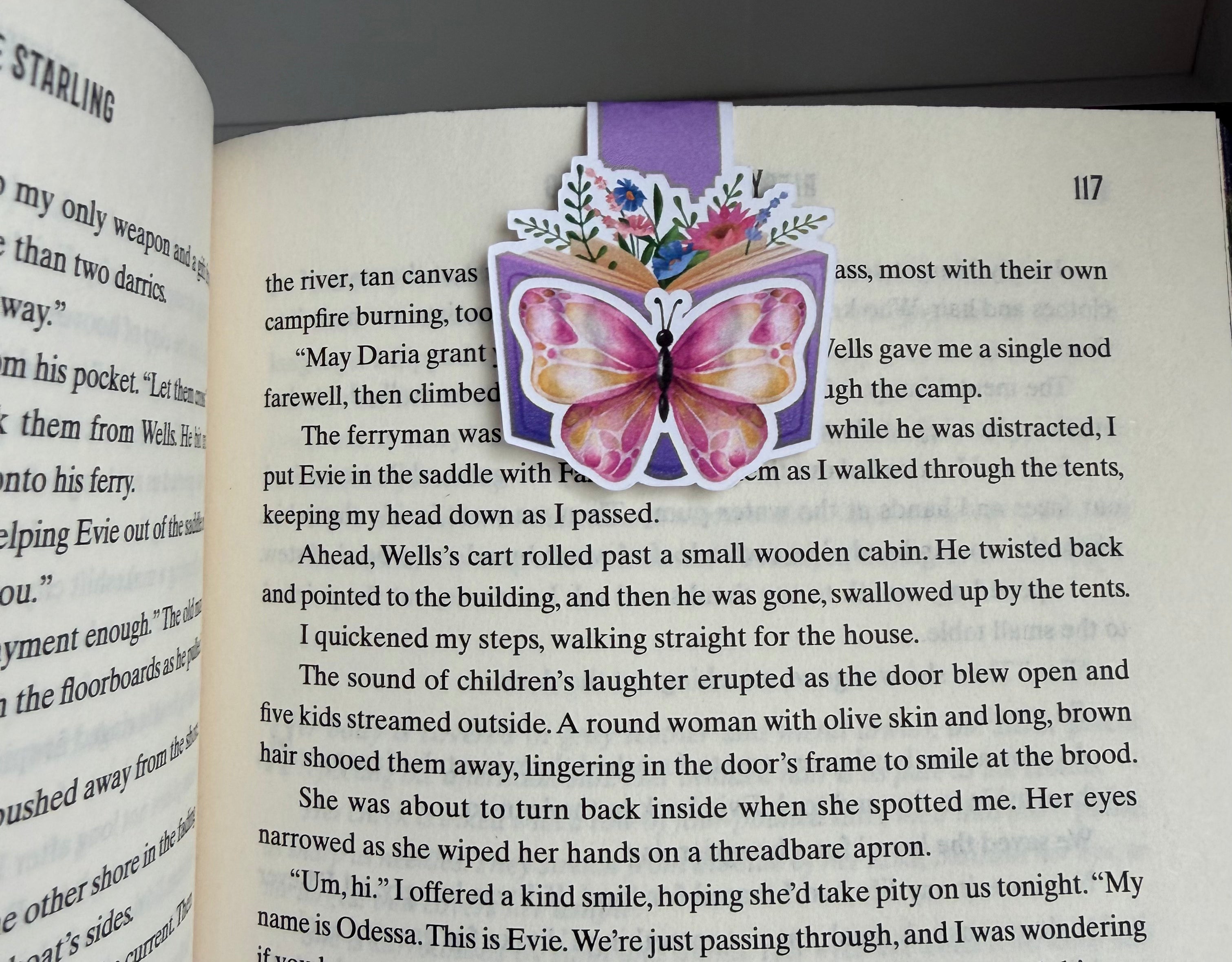 ButterflyBook Magnetic Bookmark