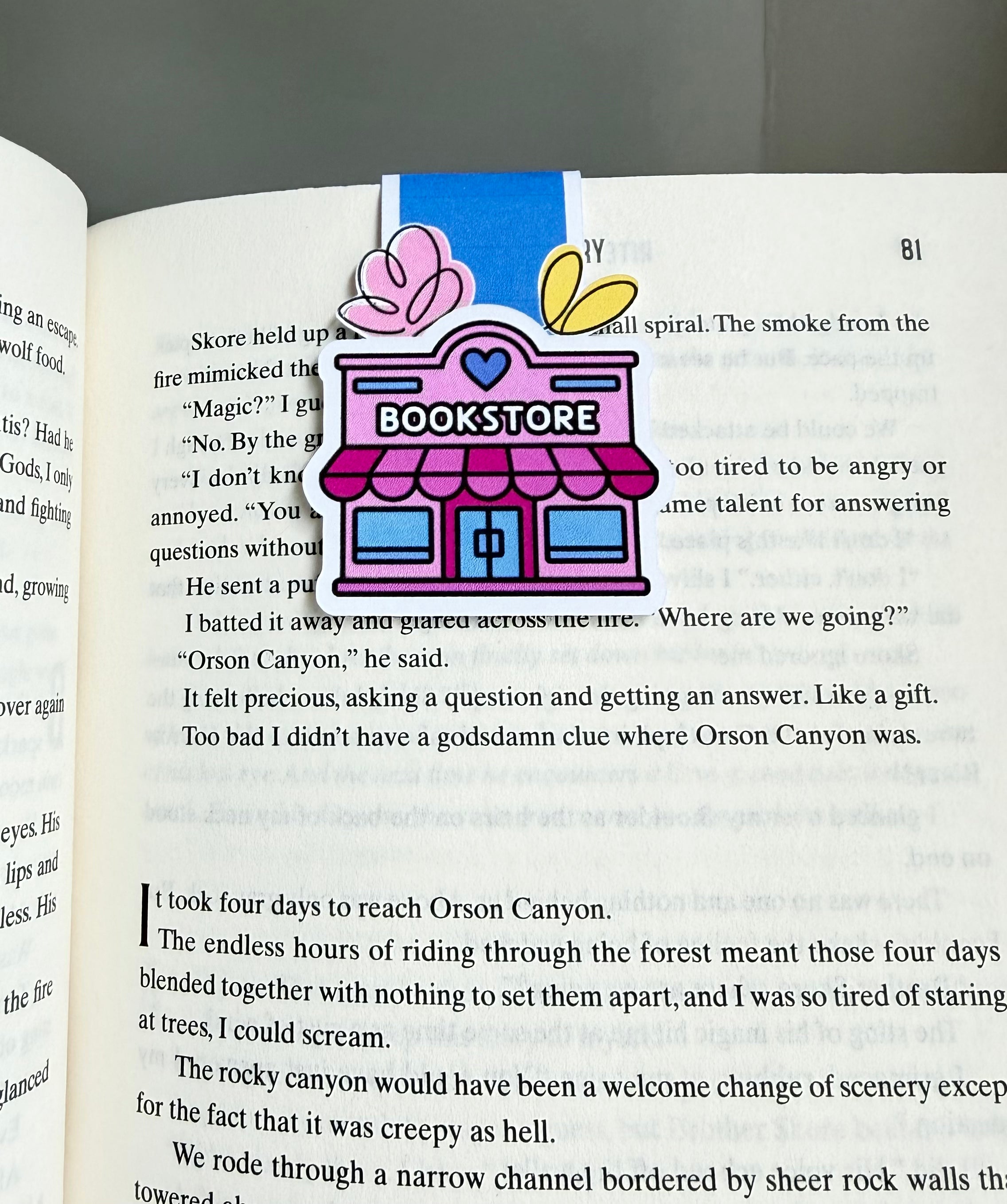 Late Night Bookstore Magnetic Bookmark