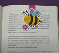 Bee book lover Magnetic Bookmark