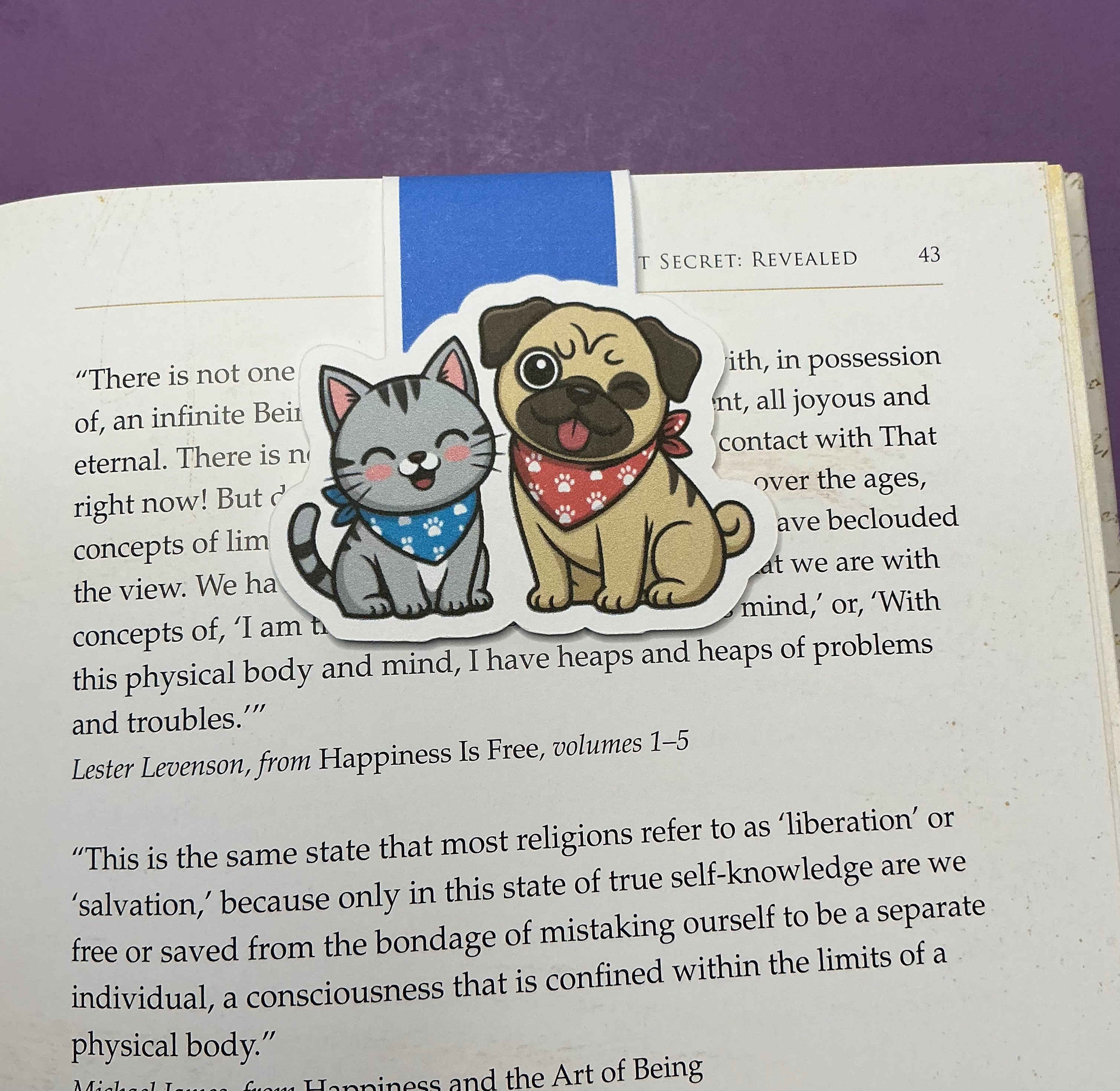I love my pets Magnetic Bookmark
