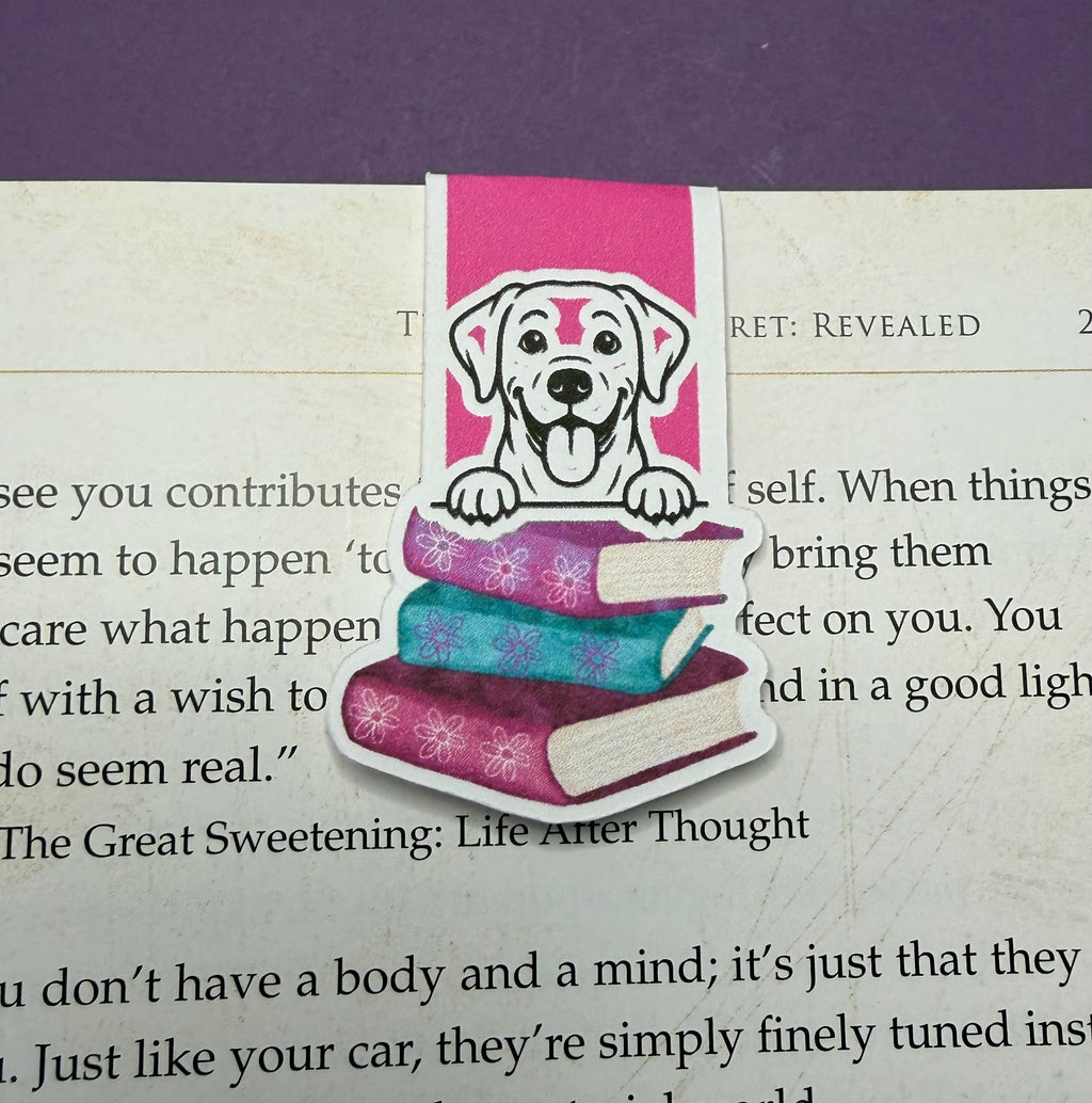I love my dog BookStack Magnetic Bookmark